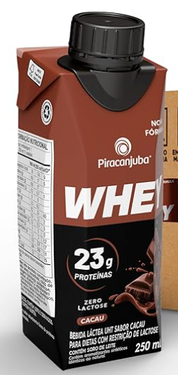 WHEY ZERO LACTOSE PIRACANJUBA 23G - VÁRIOS SABORES