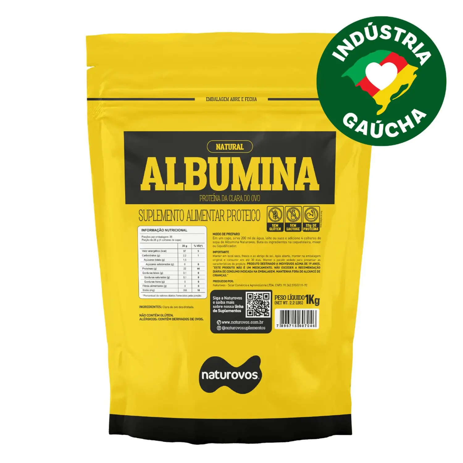 ALBUMINA NATUROVOS